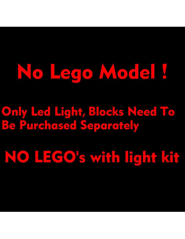 Kit de Luz LED LocoLee para LEGO Casa Cullen 21354