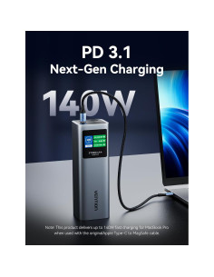Batería Portátil VENTION 27000mAh Carga Rápida 140W USB-C 2