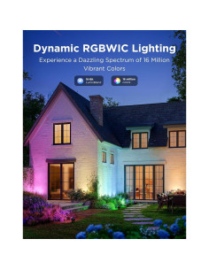 Govee Luces Spot Exteriores IP67, Paquete de 2, RGBWIC 2