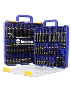 Juego de 55 Piezas de Destornillador de Impacto Facoow