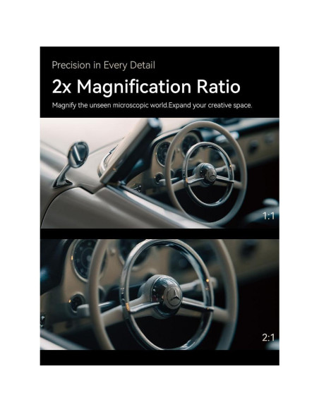 Lente Cine Macro 2X 7artisans 120mm T2.9 Full-Frame Lente Cine Macro 2X 7artisans 120mm T2.9 Full-Frame