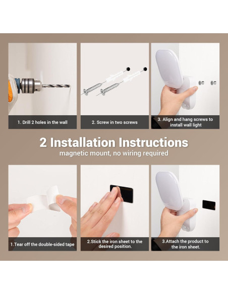 Luz de Closet LED AUDERWIN Recargable con Sensor y Control Remoto