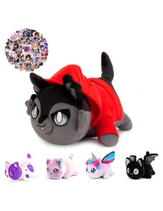 Juguete de Peluche Gato Aaron con 99 Stickers - Coleccionable