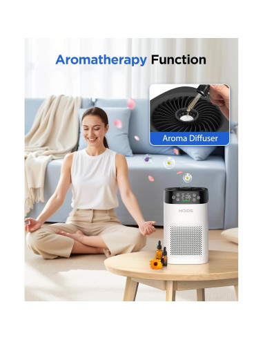 Purificador de Aire KOIOS BK08 HEPA H13 para Habitaciones Grandes