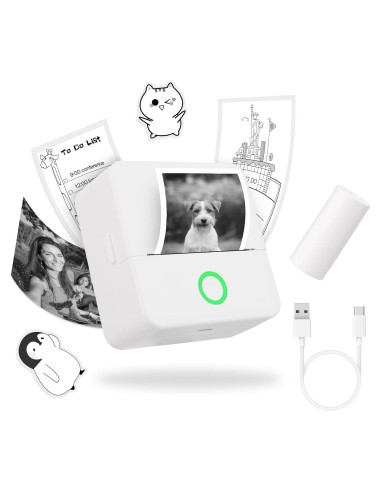 Impresora de Etiquetas Térmica Bluetooth EIen Mini Portátil