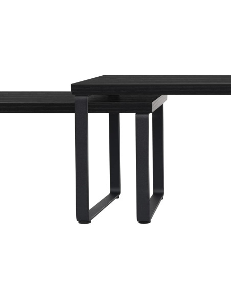 Conjunto de 2 Organizadores de Estante CADUKE Negro Expandible