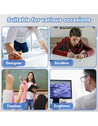 Conjunto de Reglas Geométricas Multifuncionales Bntyok 4 Piezas