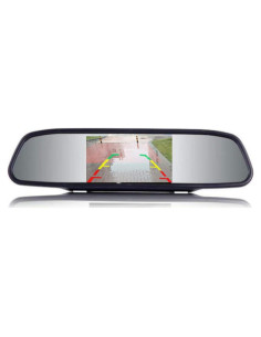 Espejo Retrovisor con Monitor 4.3" EKYLIN para Auto 12V-24V