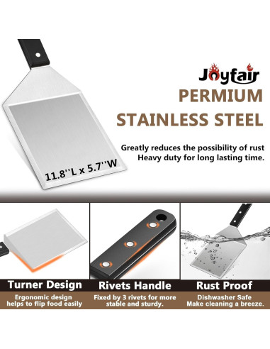 Kit de Accesorios para Plancha Joyfair 5 Piezas BBQ