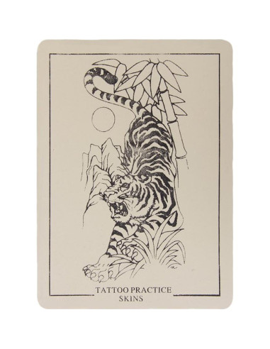 5 Piezas Piel de Práctica para Tatuajes Rosenice 20x15cm