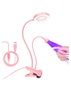 Lámpara de Uñas LED UV AORAEM Doble Cabeza 3W Ajustable