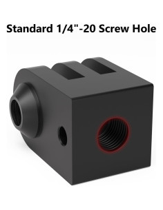 Adaptador de Montaje de Trípode HSU para GoPro Hero 13-6, Aluminio Mini 2