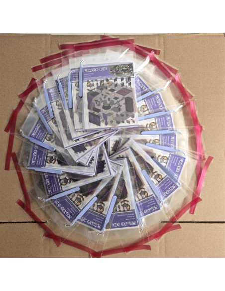 Stickers 3D DIY Kingmagnate - 4 Sets Multicolor para Decorar