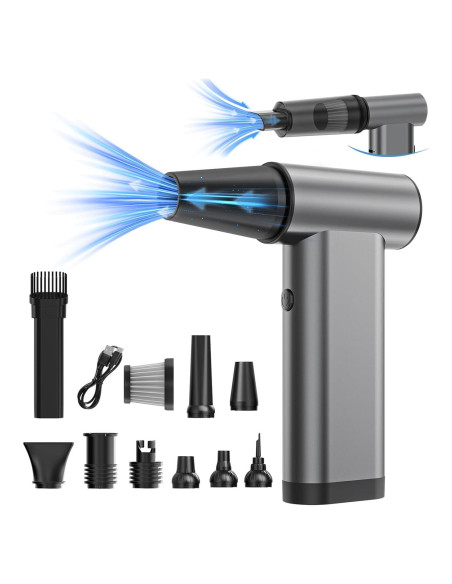 Soplador de aire comprimido iRonthunder 180000RPM recargable Soplador de aire comprimido iRonthunder 180000RPM recargable