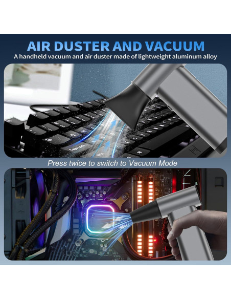 Soplador de aire comprimido iRonthunder 180000RPM recargable Soplador de aire comprimido iRonthunder 180000RPM recargable