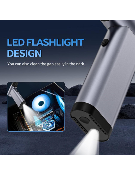 Soplador de aire comprimido iRonthunder 180000RPM recargable Soplador de aire comprimido iRonthunder 180000RPM recargable