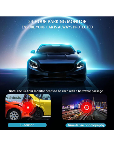 Cámara Doble 2K+1080P Baideluo con WiFi y Tarjeta 32GB