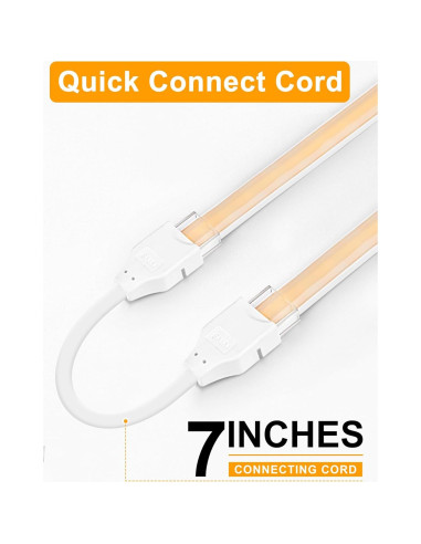 Tira de Luces LED COB Lamomo 5m Blanca Cálida Regulable