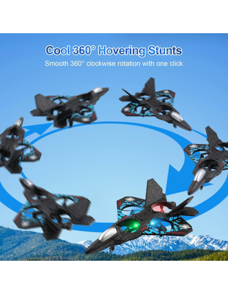 Avión RC Beffkkip L0712 Control Remoto 35.3cm Azul