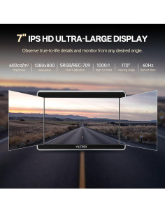 Monitor de Campo VILTROX DC-L1 7" Táctil 4K HDMI 600 Nits 2