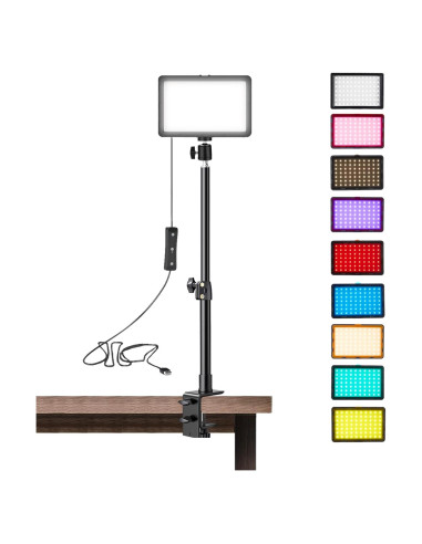 Luz LED de Escritorio YouPro PB004 con 9 Filtros de Color