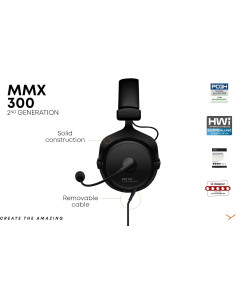 Auriculares Beyerdynamic MMX 300 2da Generación para Juegos 2