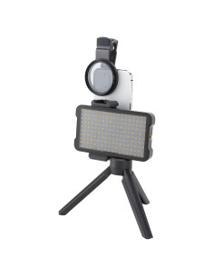 Luz de Selfie LUCKDANO con Filtro CPL 52mm y Trípode Ajustable