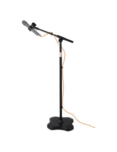 Soporte de Micrófono de Piso Ajustable HC-117-01 Negro