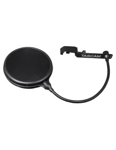 Filtro Pop Tascam TM-AG1 para Micrófono - Ajustable, Nylon