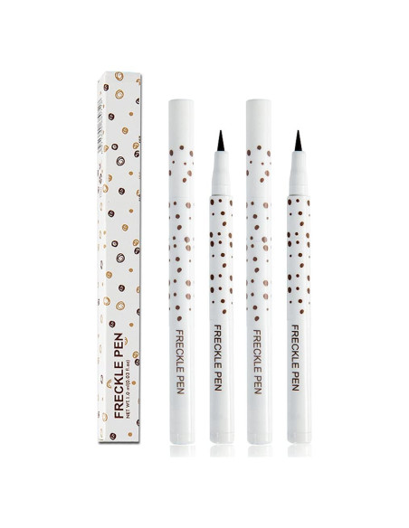 Bolígrafo de Pecas Impermeable Aaiffey 2 Colores Secado Rápido