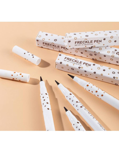 Bolígrafo de Pecas Impermeable Aaiffey 2 Colores Secado Rápido