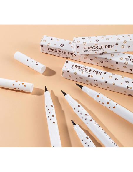 Bolígrafo de Pecas Impermeable Aaiffey 2 Colores Secado Rápido