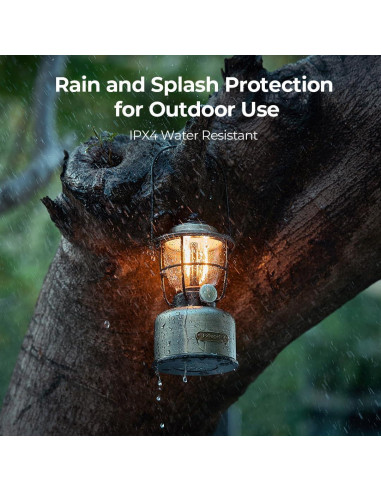 Linterna de Camping BougeRV VL01 Vintage Recargable IPX5