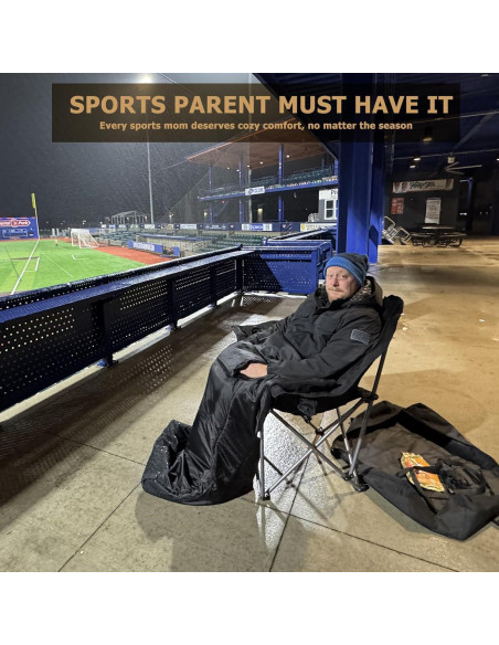 Silla de Camping Calefaccionada Minndudu XL Acolchada 181 kg