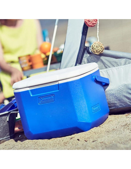 Nevera de Excursión Coleman 15L Azul/Blanco Nevera de Excursión Coleman 15L Azul/Blanco