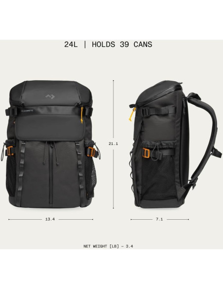 Mochila Cooler Aislada Dometic 24L Gris Pizarra