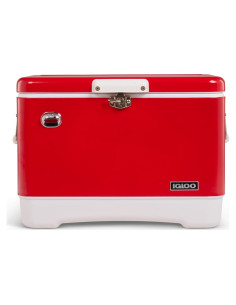 Enfriador Igloo Legado 54 Qt Acero Inoxidable 51 L con Abrebotellas