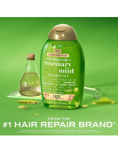 Champú Refrescante OGX 384 ml Romero y Menta Sin Sulfatos 2