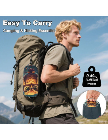 Hamaca de Camping Takiito 150 kg Ligera y Portátil 289.6x138 cm