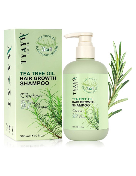 Champú Engrosante Romero y Árbol de Té 300ml JINGDAIBURY