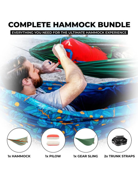 Hamaca Ultimate Grand Trunk con Almohada y Correas 1.31 kg
