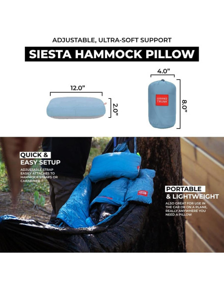Hamaca Ultimate Grand Trunk con Almohada y Correas 1.31 kg