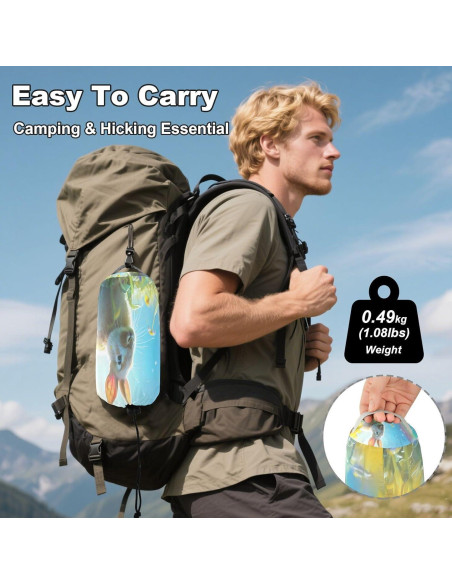 Hamaca de Camping Ligera Vigetue 149.7kg con Correas y Bolsa