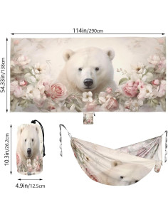 Hamaca de Camping Ligera Vigetue 149kg con Correas y Bolsa 2