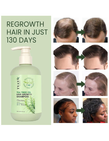 Champú Engrosante Romero y Árbol de Té 300ml JINGDAIBURY