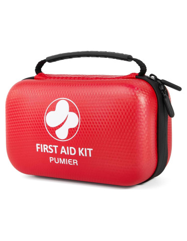 Kit de Primeros Auxilios PUMIER 350 Piezas Impermeable Rojo