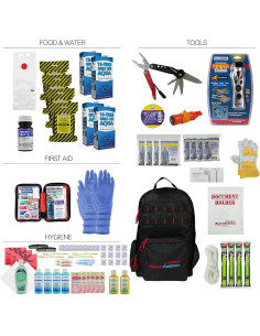 Kit de Supervivencia Ready America 70481 para 4 Personas 2