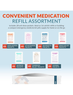 Kit de Reabastecimiento de Medicamentos Epic Medical Supply - 28 Paquetes 2