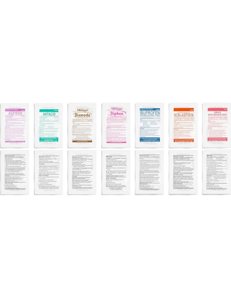 Kit de Reabastecimiento de Medicamentos Epic Medical Supply - 28 Paquetes