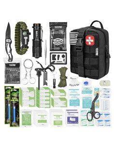 Kit de Primeros Auxilios VLITEPRO 242 Piezas con Bolsa Molle